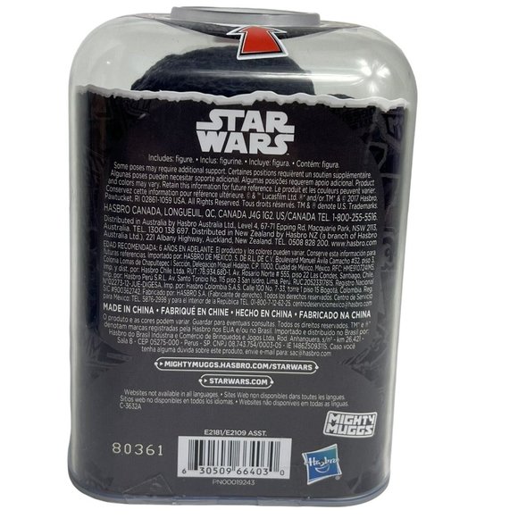 Star Wars Mighty Muggs Figure Lando Calrissian #11 Disney Hasbro - Picture 10 of 12